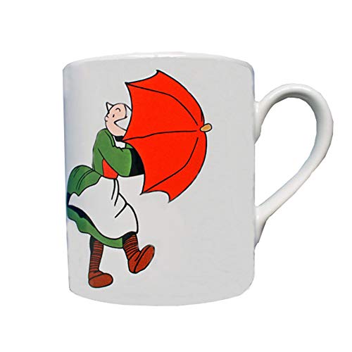 Chope Mug BECASSINE : Parapluie s'envole