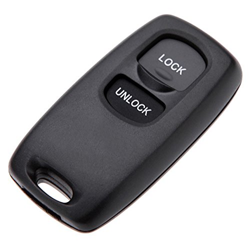 2-Pack Keyless Entry Remote Key Fob Shell Case – Replacement Buttons & Blade For OUCG8D-620M-A