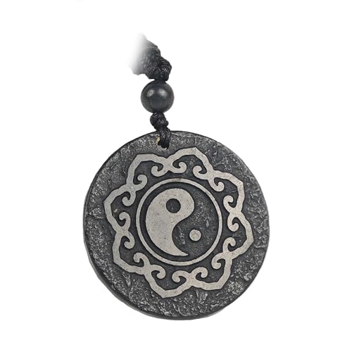 MIXIUJIEN �V�����K�C�g�y���_���g���E���h�V�F�C�v|�q�[�����O�X�s���`���A���i�`�������u���b�N�N���X�^���W���G���[�y���_���g | �_���ȃV���{�� �^���X�}���̂����l�b�N���X �ґz�p (�k���̐����̖�), One Size, �A�Q�[�g