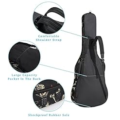 Housse de transport pour guitare avec bandoulière réglable – Pour guitare basse classique folk de moins de 106 cm… - Les Beatles, Paul McCartney, John Lennon, RIngo Starr, George Harrison Housse de transport pour guitare avec bandoulière réglable - Pour guitare basse classique folk de moins de 106 cm… – Image 3