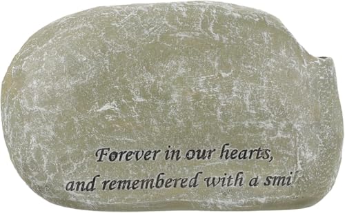 Piedra conmemorativa para perros de resina, lápida decorativa para jardín 2