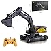 Gedar Escavatore RC Metallo, 2.4G Escavatore Telecomandato Grande, 1:14 22CH Escavatore Metallo Telecomandato, Scavatrice Modello di Veicolo di Ingegneria per Bambini Adulti