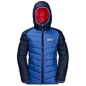 Jack Wolfskin K Zenon JKT, winddichte, waterdichte, lichte en scheurbestendige winterjas voor jongens en meisjes, warme…