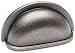 Cosmas 4310WN Weathered Nickel Cabinet Hardware Bin Cup Drawer Handle Pull - 3" Inch (76mm) Hole Centers - 10 Pack