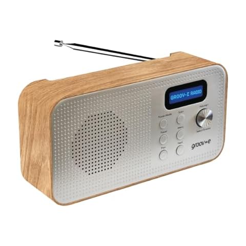 Groov-e Lisbon Portable DAB/FM Radio with Bluetooth Cover
