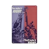 Aluminum Sign 12 X 8 Inch - Retro Historical Promotional Posters - American World War II Promotional Posters (101) Suitable For Home, Living Room, Bedroom, Office, Cafe And Bar Decoration30*20cm