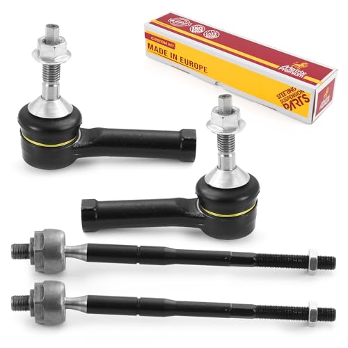 Metrix Premium Chassis Parts - 4 PC Inner & Outer Tie Rod End Kit Fits 11-19 Ford Explorer, 13-19 Police Interceptor Sedan, 13-19 Police Interceptor Utility, EV800893, ES800952, Made in Europe