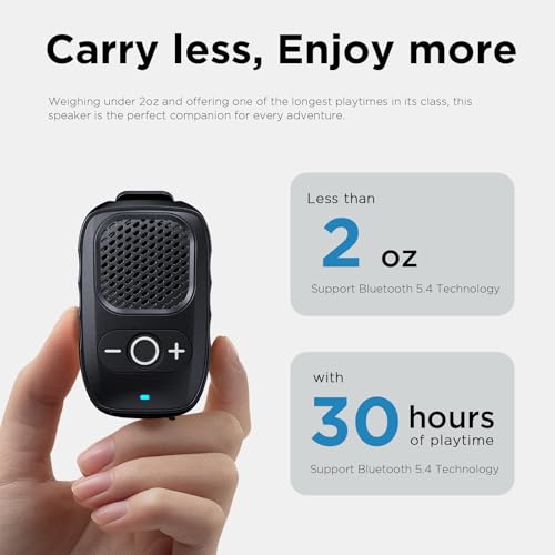 Enceinte Bluetooth portable sans fil étanche ShellHome avec micro intégré