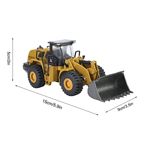 Vozidla kolový nakladač, 1:60 slitina kolový nakladač hračka sklápěč bagr modelářství stavební vozidlo statický model hračka