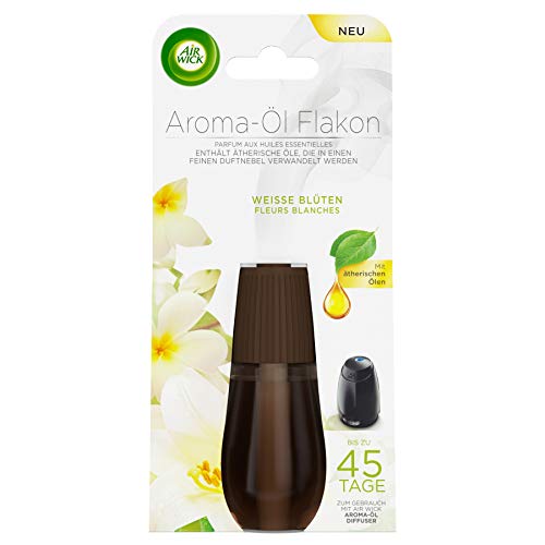 6x Air Wick Aroma-Öl Flakon Weiße Blüten je 20 ml Nachfüller