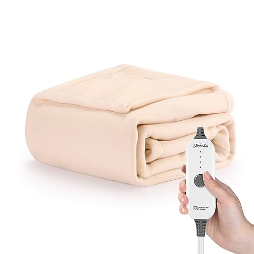 Amazon.com: Sunbeam Royal Ultra Champagne Heated Personal Throw / Blanket,  Cozy-Warm, Adjustable Heat Settings : Home u0026 Kitchen