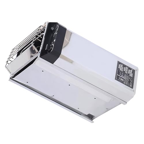 Calentador Sauna, Estufa Para Sauna Equipo De Calefacción De Sauna De Acero Inoxidable Con Control Interno De 3 KW Fácil Control De Temperatura Para Hoteles Piscinas Cubiertas Salas De Sauna (220v)