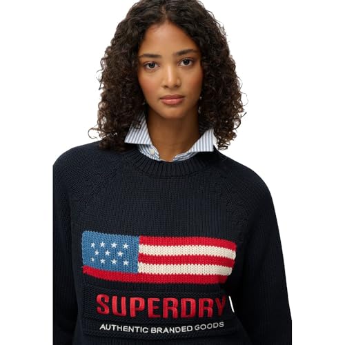 Pull col rond femme Superdry Americana - vue 4