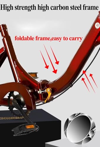 Triciclo Plegable para Adultos 20 Pulgadas miniatura 2