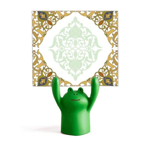 Cadre baroque moderne fleur et grenouille le cadeau de décoration idéal et ludique