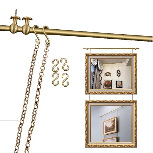 DONGYUE Picture Rail Hanging System - Gallery Picture Rail Hanging