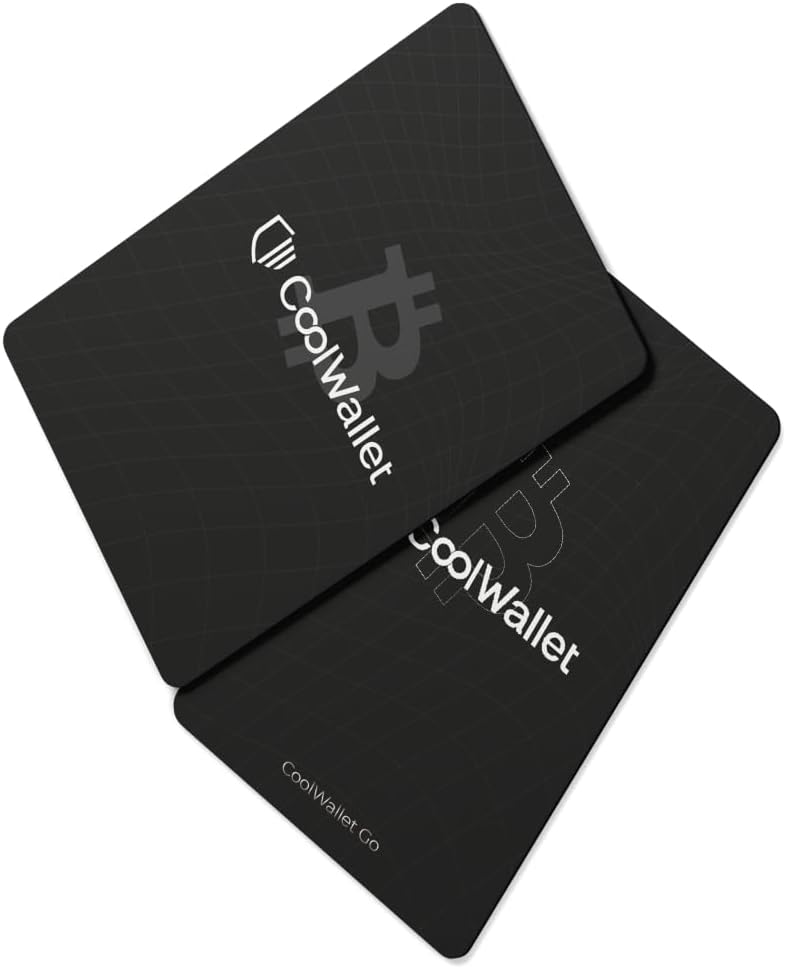 Go-NFC Crypto Wallet, Battery-Free Cold Storage for Bitcoin & Ethereum