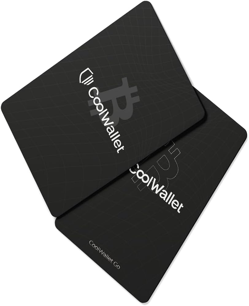 Amazon | CoolWallet Go-NFC暗号ウォレット、ビットコイン&イーサリアム用のバッテリーフリーコールドストレージ |  CoolWallet | 小銭入れ