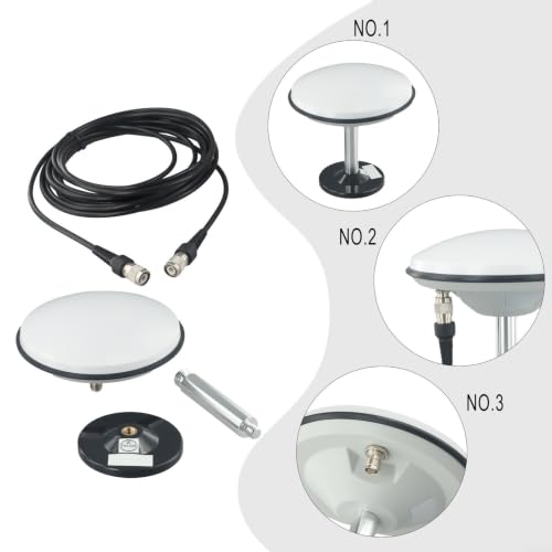 Antena GNSS STARF 107 receptor QT151 M90SD cable para sma 6