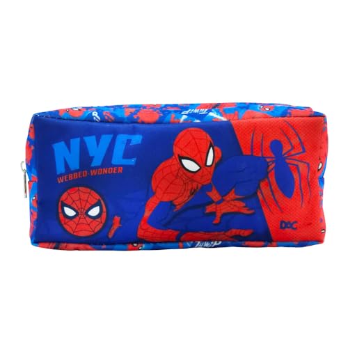 DAC - Estojo Duplo com 2 Zíperes em Tecido - Homem Aranha