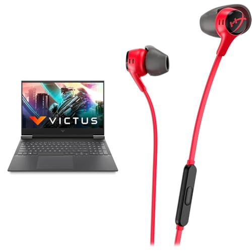 Image of HP Victus Gaming Laptop, AMD Ryzen 5 5600H, 4GB GTX 1650 GPU, 16.1-inch (40.9 cm) FHD IPS 144Hz, 8GB