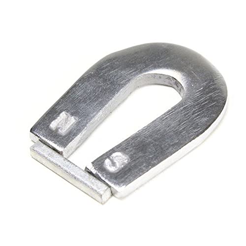 Image of United Scientific Supplies SHM020 Horseshoe Magnet, 2 inch Size, Steel, Green