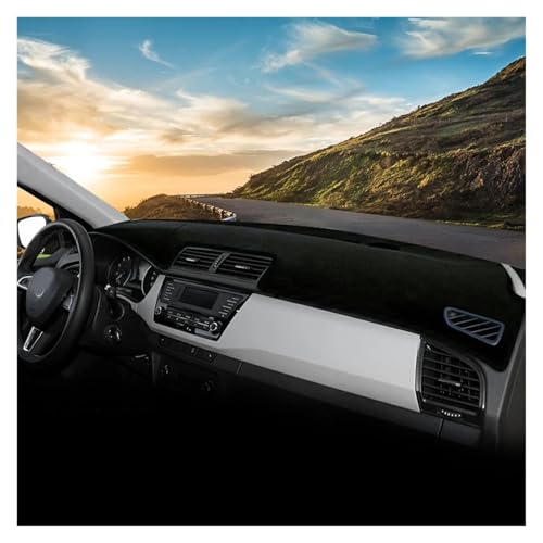 Alfombrilla para salpicadero Skoda Fabia 3 protector solar marron 3