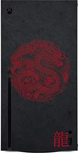 Skinit Decal Gaming Skin Compatible with Xbox Series X Console - Skinit Originally Designed Red Dragon Design