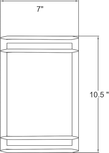 Miniatura 3 de Nevis - Lámpara LED de pared para exteriores, acabado satinado, pantalla de vidrio esmerilado acanalado