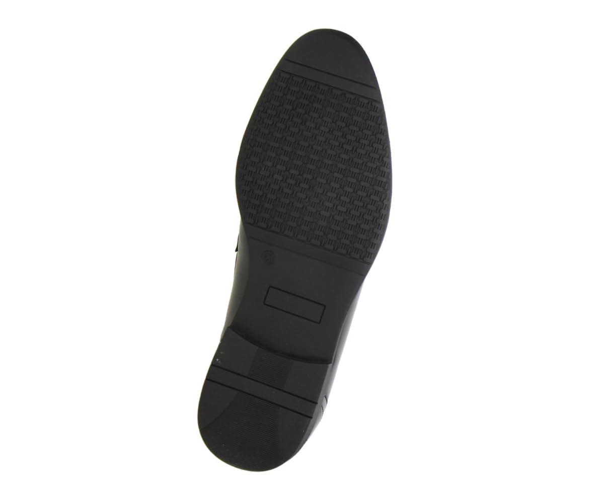 Zapato de Charol para Hombre Nick, Zapatos de Charol, Zapatos de Etiqueta, Zapatos de salón, Zapatos Elegantes, Mocasines de Charol, Nick EU 41 42 43 44 45 46 47