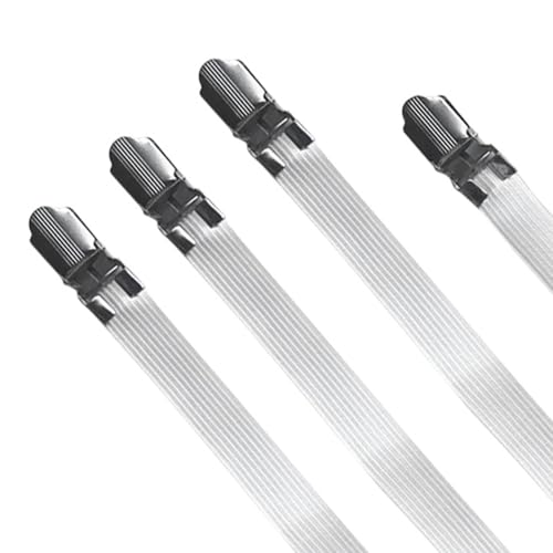 ULTECHNOVO 4 Clips Elásticos Ajustables para Fundas de Tabla de Planchar, Sujetadores para Sábanas, Correas Multifuncionales para Fijar Ropa en Centro de Planchado, Juego de 4 Piezas (3 - imagen 3