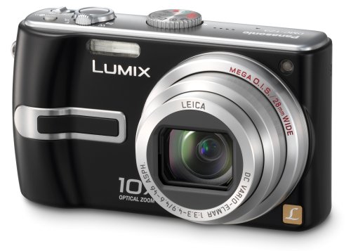 Panasonic DMC-TZ3 EG-K Digitalkamera (7 Megapixel, 10-fach opt. Zoom, 7,6 cm (3 Zoll) Display, Bildstabilisator) tiefschwarz – Bild 4