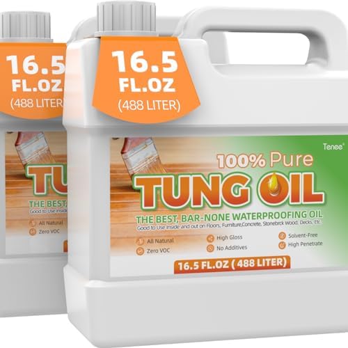 Amazon.com: Tenee Pure Tung Oil – Waterproof Tung Oil That Strengthens