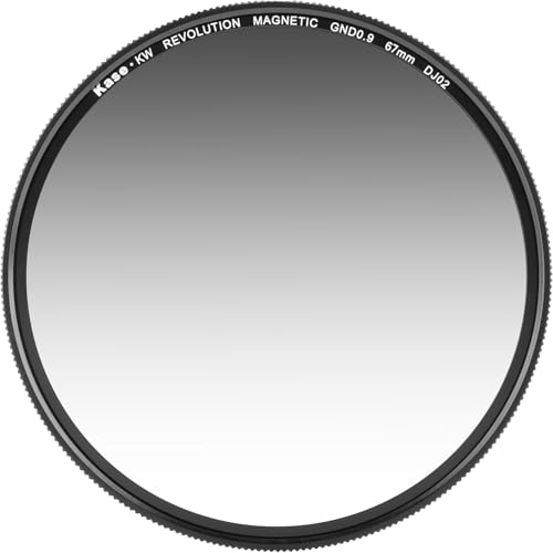Filtro magnético ND8 67mm para fotografía de cascadas y paisajes con Kase Wolverine Revolution
