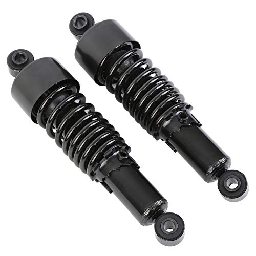 Image of Samger Motorcycle 1Pair 267mm 10.5 inch Rear Shock Absorber Rear Suspension Fits for Harley Sportster 2004-2012 (Black)