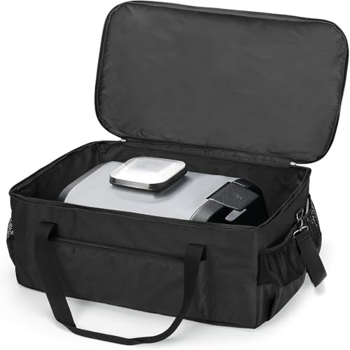 Gawinco Carry Bag for Ninja Pizza Oven OO100 Series, Water-Resistant Padded Carrying Case with Multi-Pockets and Shoulder Straps, Black by Gawinco - Image 3