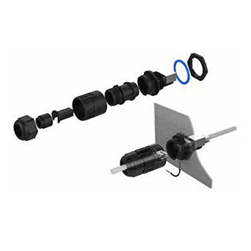 Cnlinko Rj45 Ethernet Industrial Circular Connector, Male Plug & Female Panel Mount Receptacles Socket Jack, Outdoor Waterproof Ip67, Fast Data #TOP4