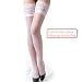 Mujeres Ligueros Sexy con Medias Altas y Tanga, VicSec Set Ligueros Doble...