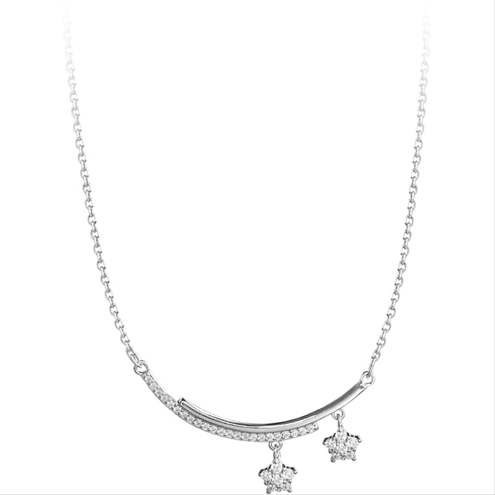 Collier argent 925 météore d'exception pour mariage - 5