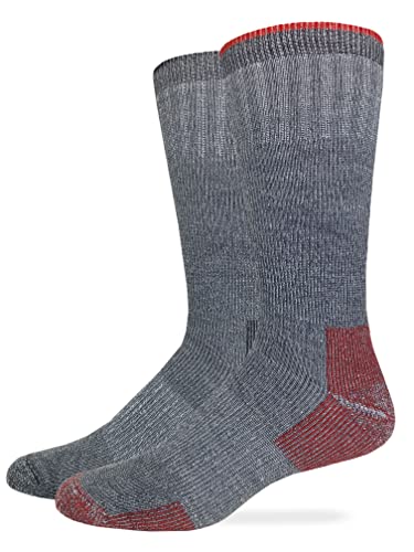 Carolina Ultimate Men's Crew Work Sock 2 Pair, Men's 9-13 (2/698)