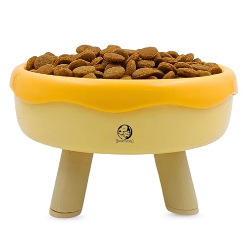 Image of Foodie Puppies Cat Food and Water Feeder - 250ml (Pouffe Bowl) | Durable and Anti Vomiting Cat Bowl for Persian Cat Prevent Tipping Over | Elevated Feeder for Cats and Small Dogs
