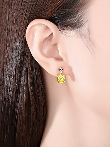Women's 925 Sterling Silver Pure Drop Earrings