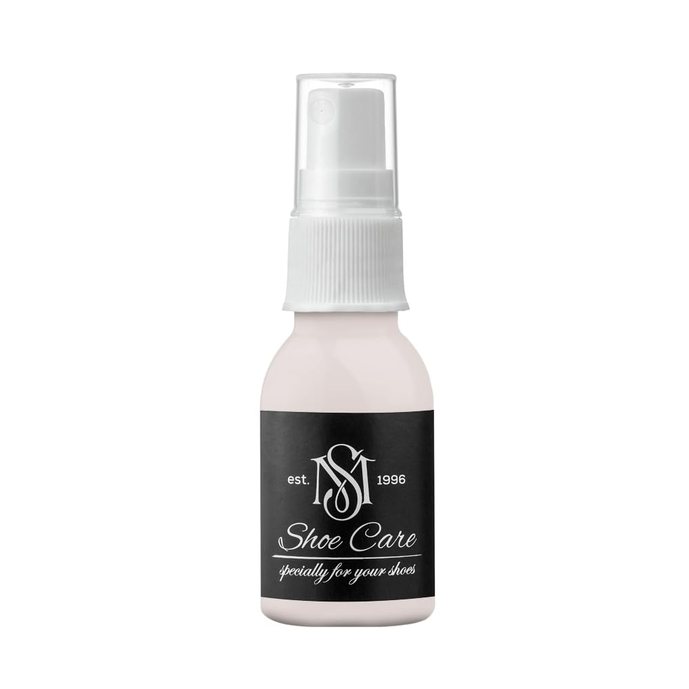 Spray Daim et Nubuck Mauve Argenté pour l'Entretien de vos Chaussures et Sacs en Velours