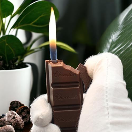 Encendedor Chocolate Butano Llama Suave Para Camping miniatura 4