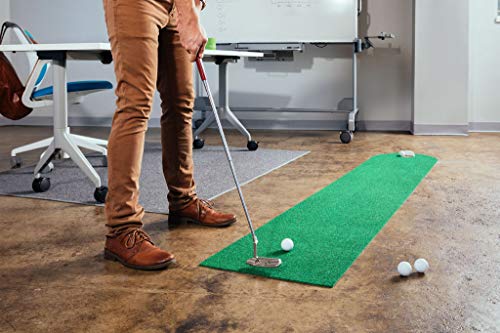 Putt-A-Bout The Par 1 "360" Putting Mat, Green, 18-Inch X 8-Feet (57P1808930) #TOP2