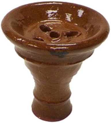 Egyptian Glazed Clay Hookah Bowl