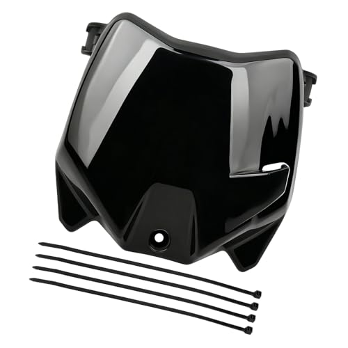 Plaque avant motocross déviation vent 17 cm fixation pour vélo électrique