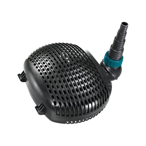 AquaForte EC 5.000 Filter/Teichpumpe, 26 Watt, Fördermenge 5.000 Liter pro Stunde, Förderhöhe 3 Meter, Kabellänge 10 Meter, Geeignet für Bachläufe, Wasserfälle, Spring-brunnen, etc Cover