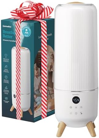 Homedics Ultrasonic Humidifier - Large Deluxe Air ...
