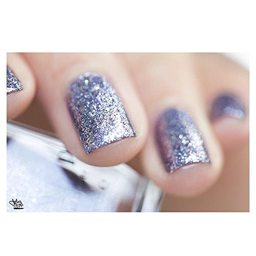 Image of ILNP Bulletproof Symphony - Medium Periwinkle Metallic Holographic Nail Polish